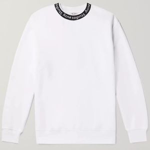 White Acne Studios sweatshirt